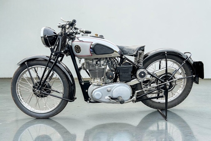 1939 BSA M24 Gold Star British pre-war sporting motorcycle