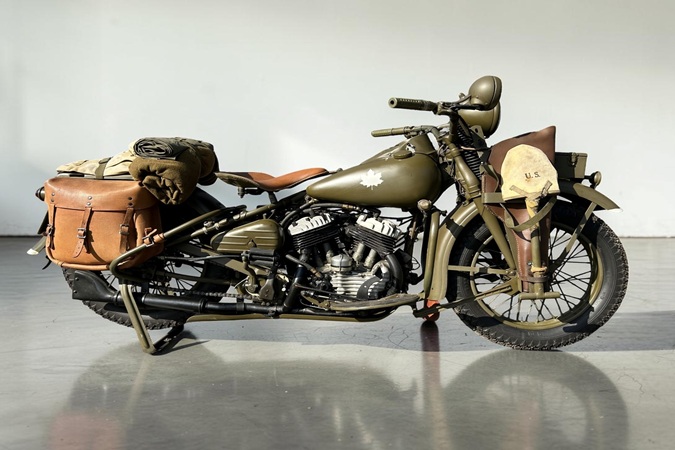 1942 Harley-Davidson WLC vintage motorcycle for sale