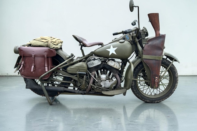 1942 Harley-Davidson WLA vintage motorcycle for sale