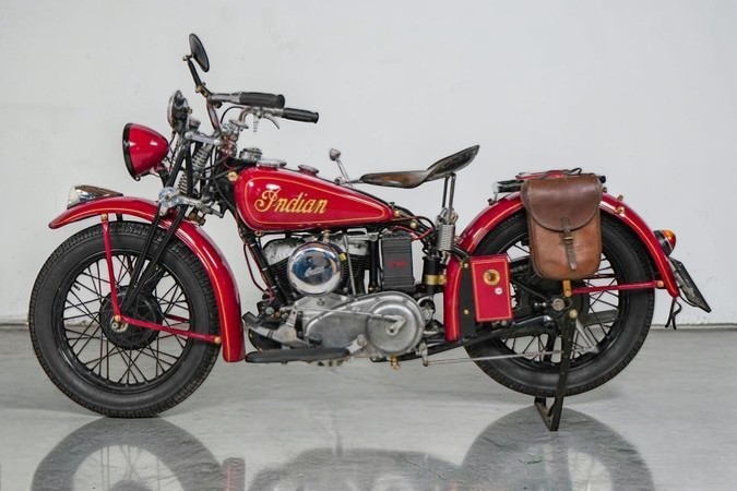 1942 Indian 741B military motorcycle