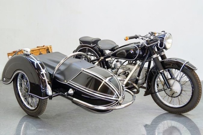 1952 BMW R51/3 sidecar touring motorcycle