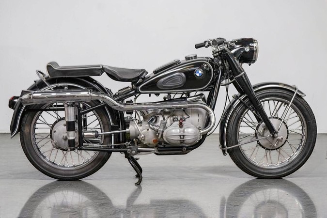 1952 BMW R68 performance vintage motorcycle