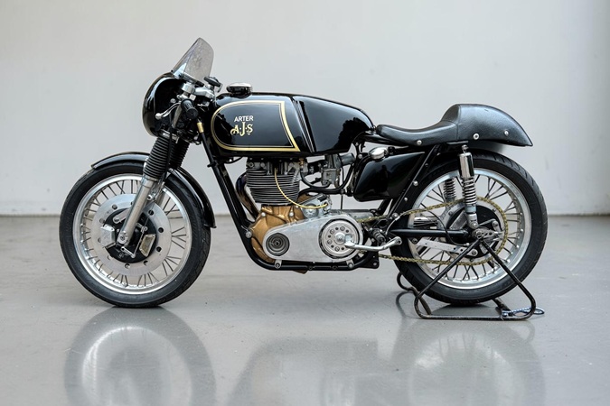 1961 AJS 7R racing motorcycle