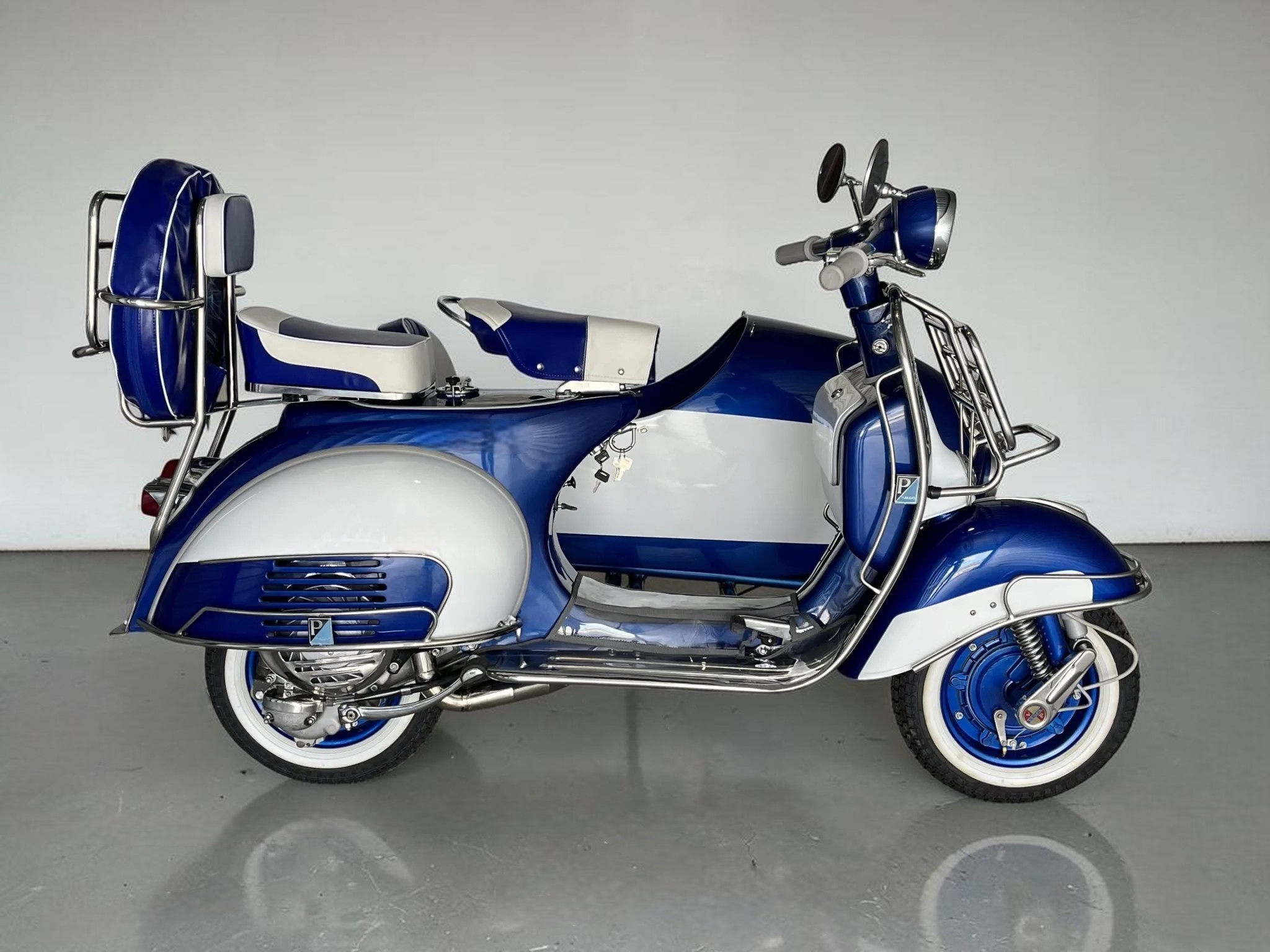 1962 Vespa Model VBB with Sidecar