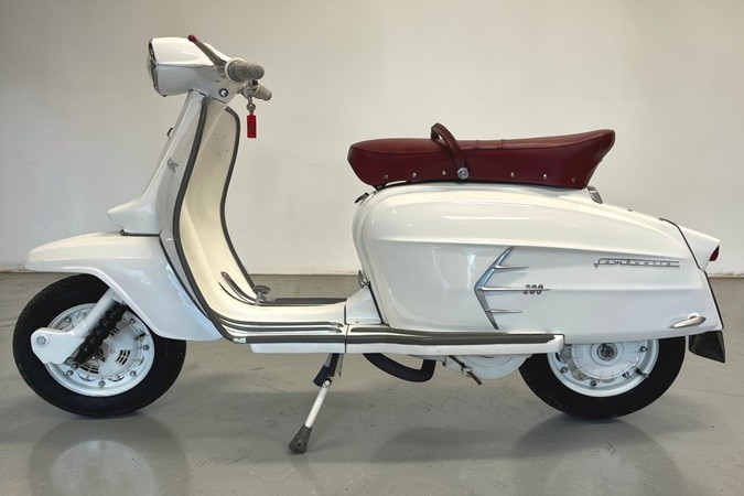 1966 Lambretta SX200 vintage performance scooter