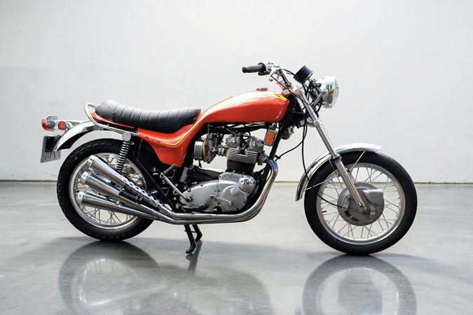 1973 Triumph X75 Hurricane vintage motorcycle